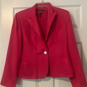 Ralph Lauren pink blazer